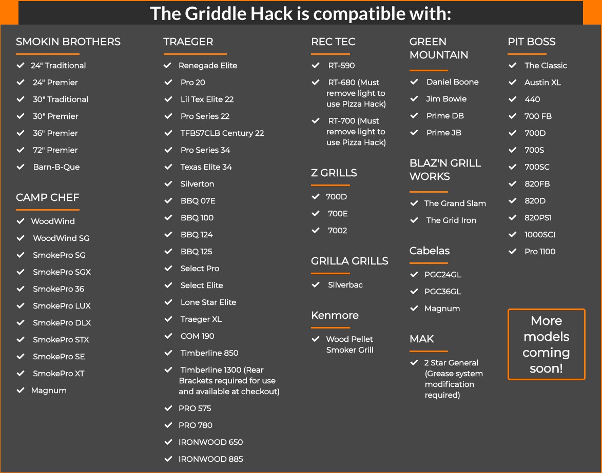 BBQ Hack Griddle Hack For Pellet Grills GH23550 BBQGuys